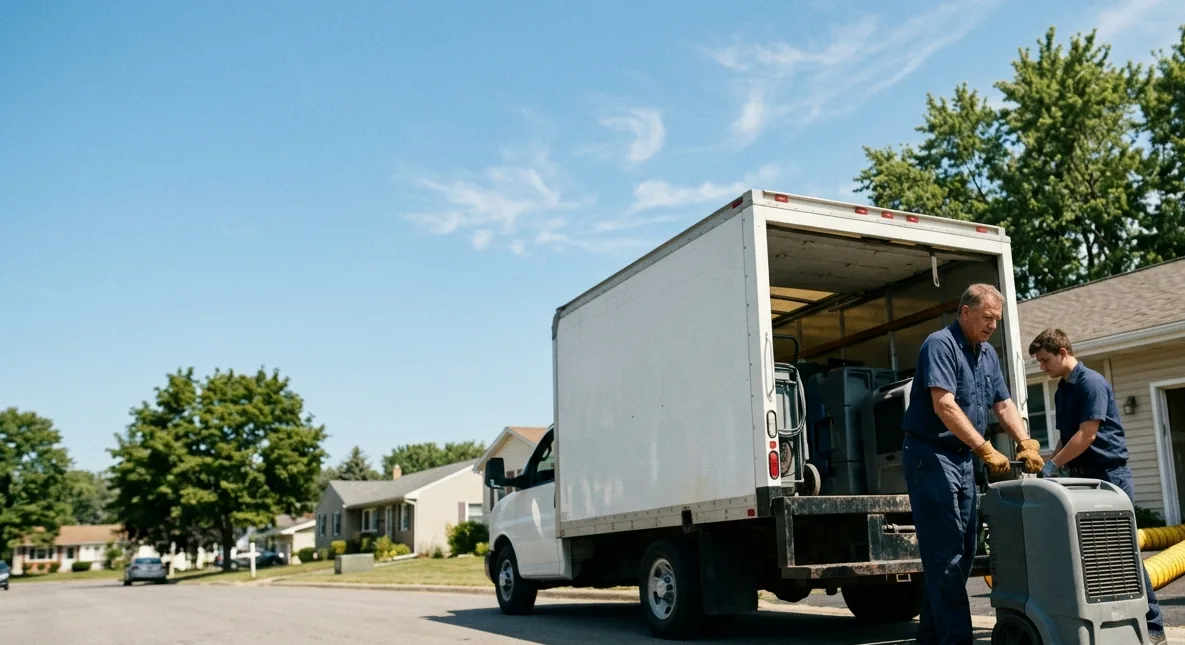 Water Damage Cleanup in Lindsborg, KS near me